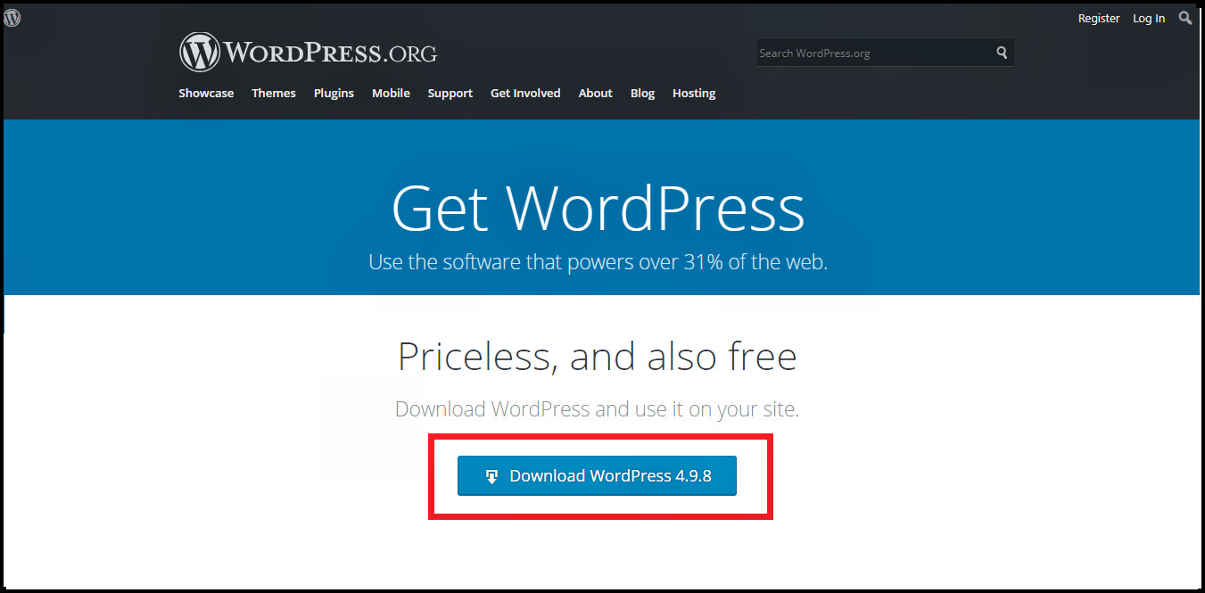 Wordpress Installation