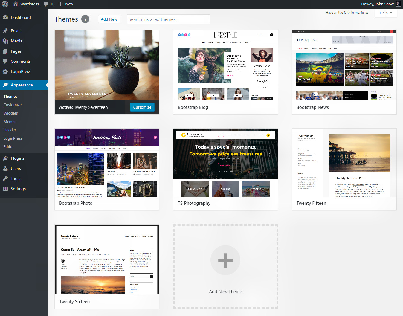 Wordpress Theme