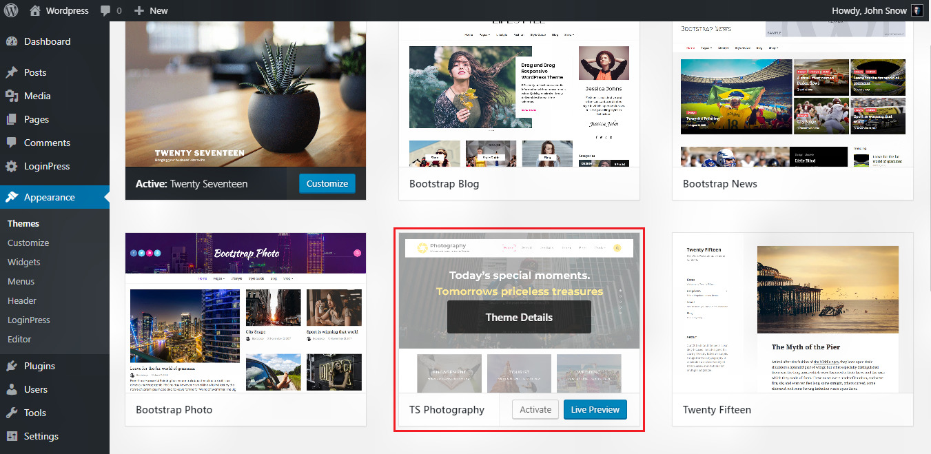 Wordpress Theme
